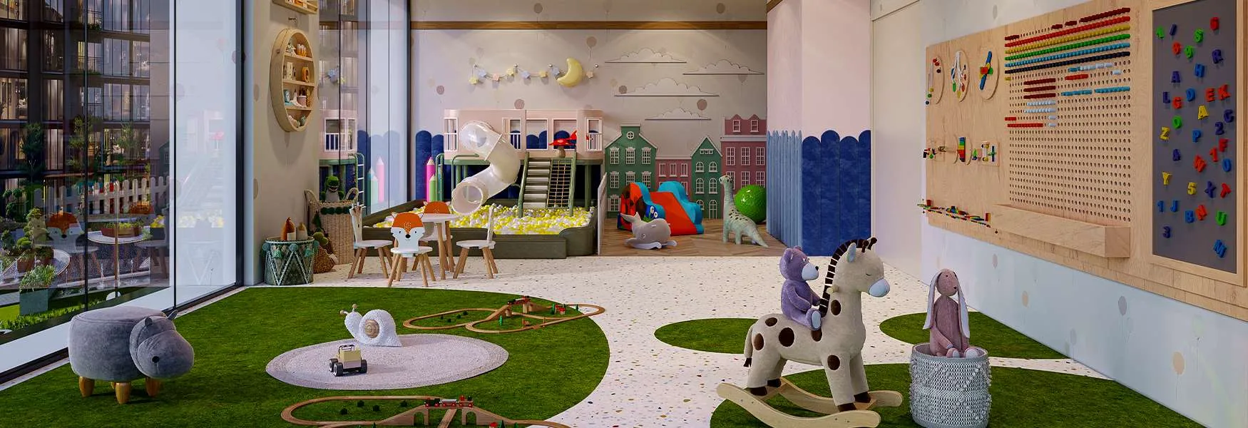 Mahindra Rainforest Kids Play Area
